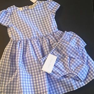 Ralph Lauren 2Pc Dress with Matching Undies 18mon